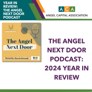 Graphic: Angel next Door Podcast Year in Review